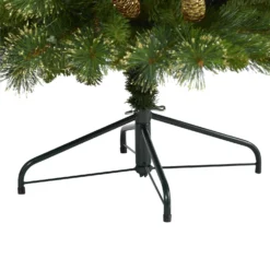 6’ Golden Tip Washington Pine Artificial Christmas Tree With 250 Clear Lights, Pine Cones And 750 Bendable Branches 10 6’ Golden Tip Washington Pine Artificial Christmas Tree With 250 Clear Lights, Pine Cones And 750 Bendable Branches -Cheap Artificial Trees Store artificial 6 golden tip washington pine artificial christmas tree with 250 clear lights pine cones and 750 be nearly natural 758668