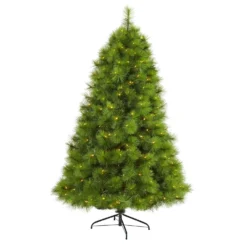 6’ Green Scotch Pine Artificial Christmas Tree With 300 Clear LED Lights 10 6’ Green Scotch Pine Artificial Christmas Tree With 300 Clear LED Lights -Cheap Artificial Trees Store artificial 6 green scotch pine artificial christmas tree with 300 clear led lights nearly natural 196958