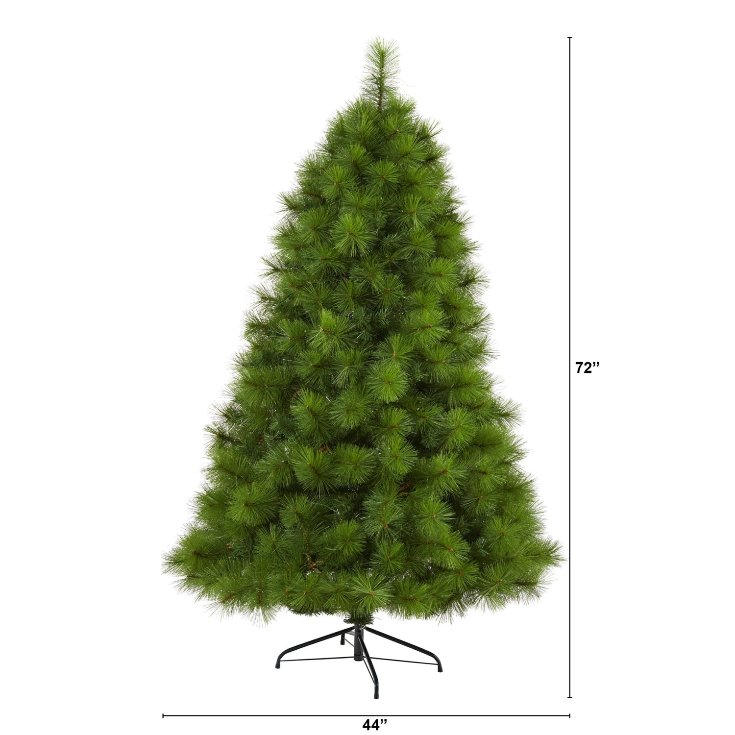 6’ Green Scotch Pine Artificial Christmas Tree With 300 Clear LED Lights 2 6’ Green Scotch Pine Artificial Christmas Tree With 300 Clear LED Lights - Image 2