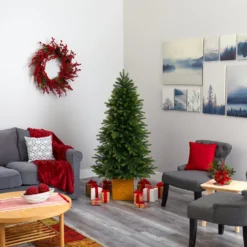 6' Manchester Fir Artificial Christmas Tree In Decorative Planter With 350 Clear Warm (Multifunction) LED Lights And 504 Bendable Branches -Cheap Artificial Trees Store artificial 6 manchester fir artificial christmas tree in decorative planter with 350 clear warm multifunction led lights and 504 bendable branches nearly natural 339341