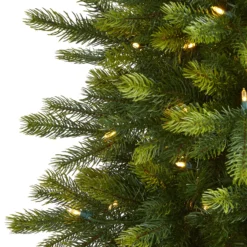 6' Manchester Fir Artificial Christmas Tree In Decorative Planter With 350 Clear Warm (Multifunction) LED Lights And 504 Bendable Branches -Cheap Artificial Trees Store artificial 6 manchester fir artificial christmas tree in decorative planter with 350 clear warm multifunction nearly natural 570703
