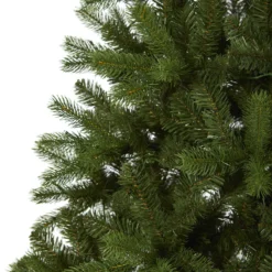 6’ New Haven Spruce “Natural Look” Artificial Christmas Tree With 350 LED Lights -Cheap Artificial Trees Store artificial 6 new haven spruce natural look artificial christmas tree with 350 led lights nearly natural 903694