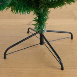 6' Pre-Lit Fiber Optic Artificial Christmas Tree With 220 Colorful LED And Remote Control Show -Cheap Artificial Trees Store artificial 6 pre lit fiber optic artificial christmas tree with 220 colorful led and remote control show nearly natural 444878