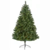 6' Rocky Mountain Mixed Pine Artificial Christmas Tree With 300 LED Lights