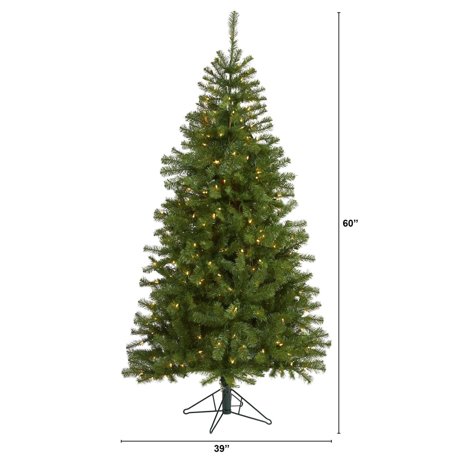 6' Springfield Artificial Christmas Tree With 300 Warm Clear Lights And 596 Tips 2 6' Springfield Artificial Christmas Tree With 300 Warm Clear Lights And 596 Tips - Image 2
