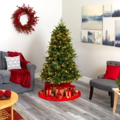 6’ Wellington Spruce “Natural Look” Artificial Christmas Tree With 300 Clear LED Lights And Pine Cones 12 6’ Wellington Spruce “Natural Look” Artificial Christmas Tree With 300 Clear LED Lights And Pine Cones -Cheap Artificial Trees Store artificial 6 wellington spruce natural look artificial christmas tree with 300 clear led lights and pine cones nearly natural 938761