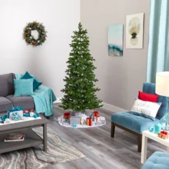 6.5' Big Sky Spruce Artificial Christmas Tree With 200 Clear Warm (Multifunction) LED Lights And 265 Bendable Branches 13 6.5' Big Sky Spruce Artificial Christmas Tree With 200 Clear Warm (Multifunction) LED Lights And 265 Bendable Branches -Cheap Artificial Trees Store artificial 65 big sky spruce artificial christmas tree with 200 clear warm multifunction led lights and 265 bendable branches nearly natural 413495