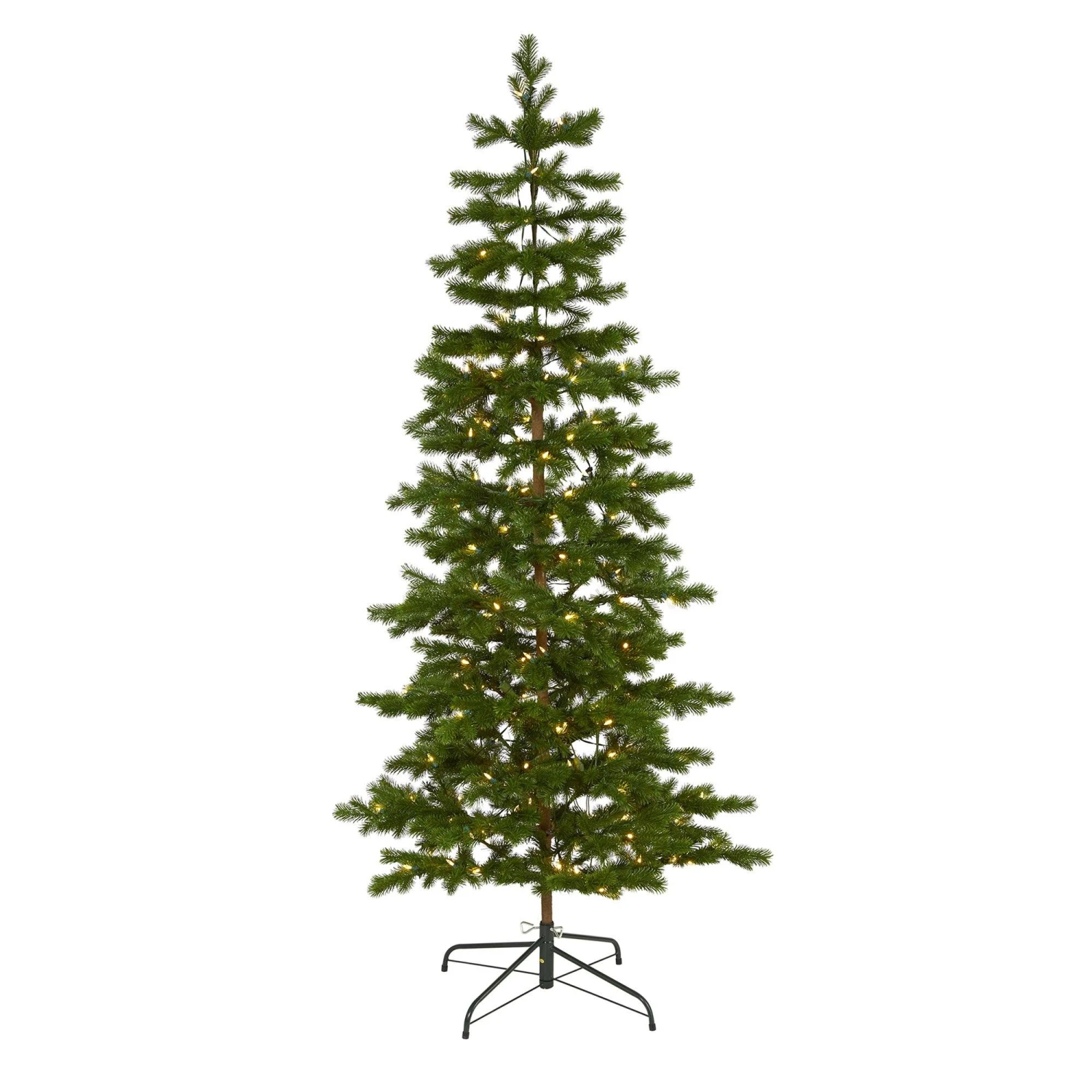 6.5' Big Sky Spruce Artificial Christmas Tree With 200 Clear Warm (Multifunction) LED Lights And 265 Bendable Branches 1 6.5' Big Sky Spruce Artificial Christmas Tree With 200 Clear Warm (Multifunction) LED Lights And 265 Bendable Branches