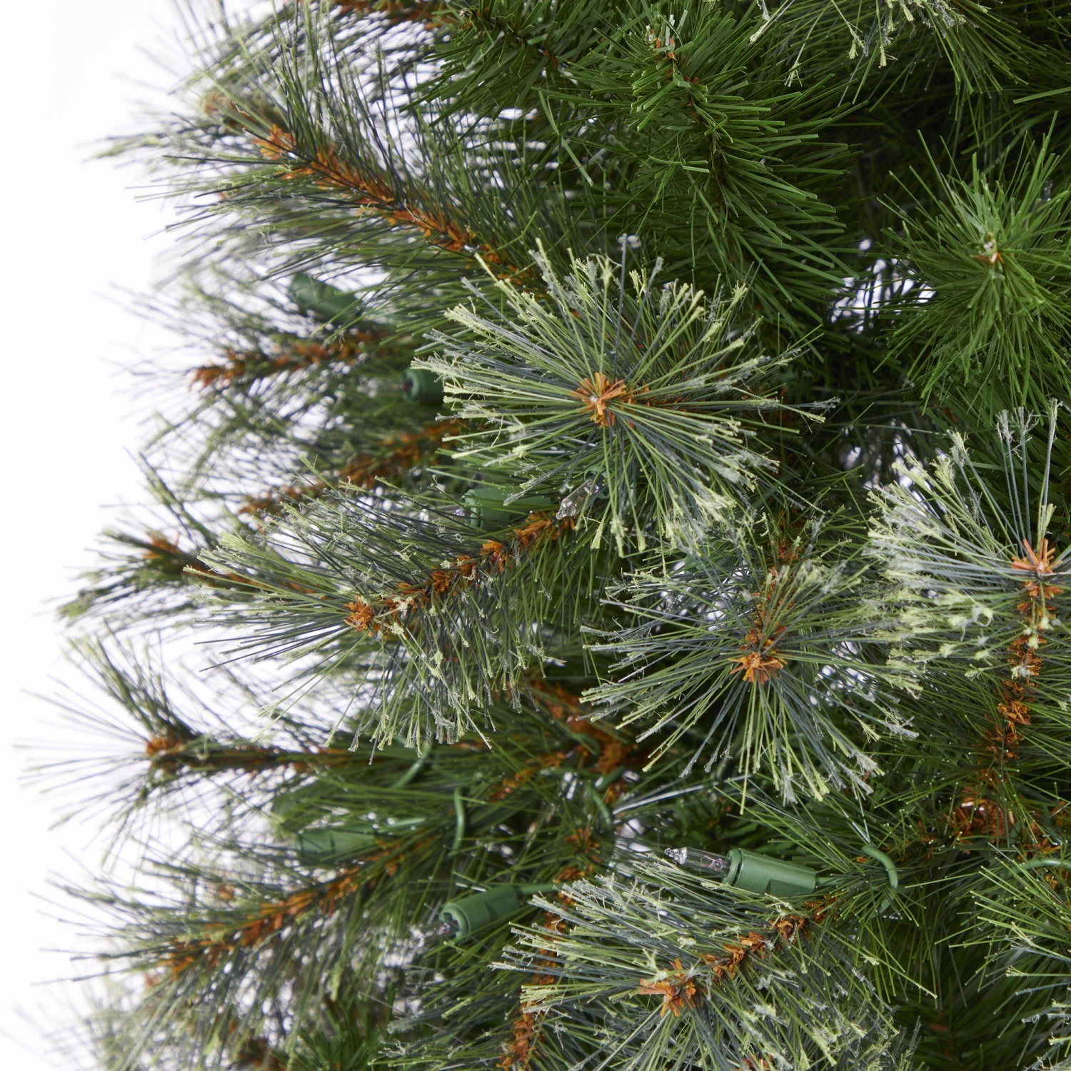 6.5' Cashmere Slim Artificial Christmas Tree With 350 Warm White Lights And 660 Bendable Branches 5 6.5' Cashmere Slim Artificial Christmas Tree With 350 Warm White Lights And 660 Bendable Branches - Image 5