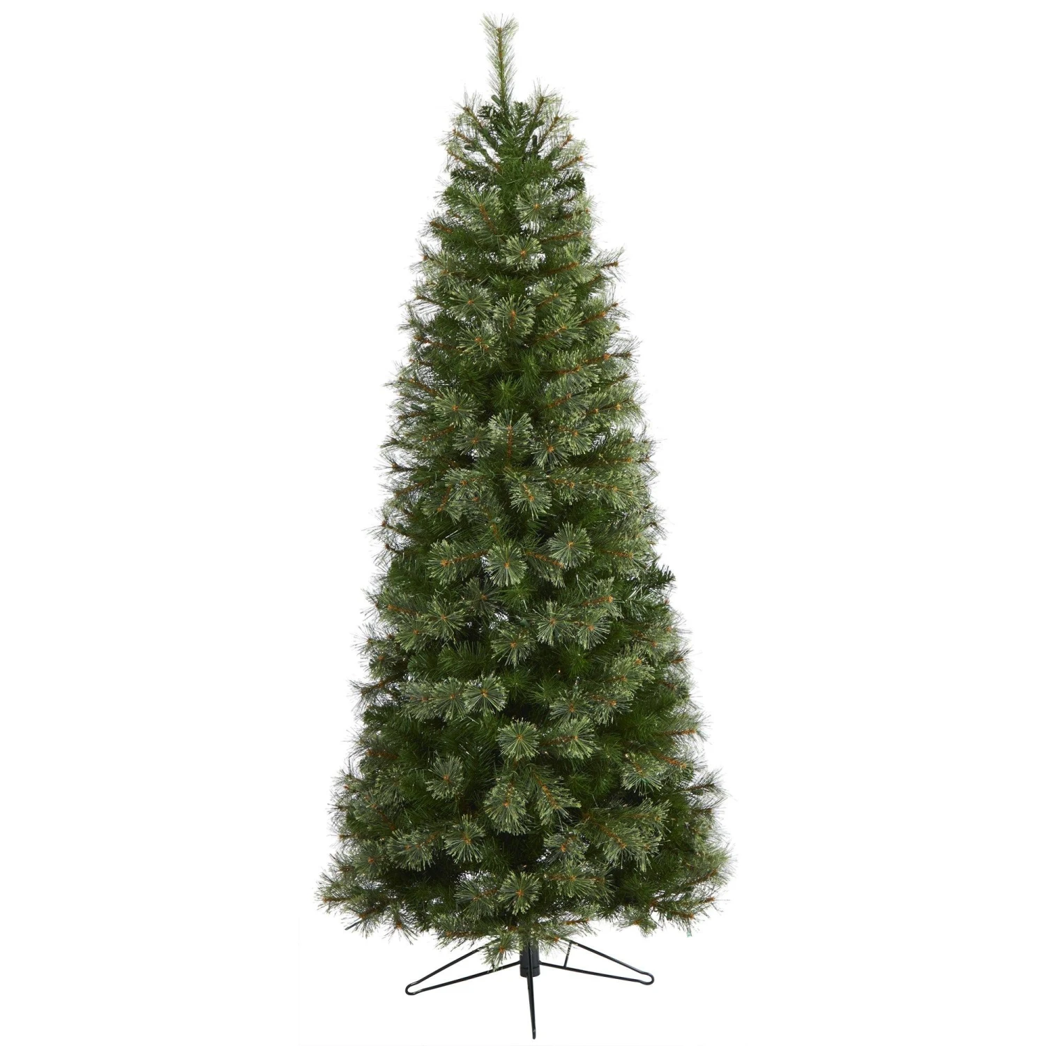 6.5' Cashmere Slim Artificial Christmas Tree With 350 Warm White Lights And 660 Bendable Branches 3 6.5' Cashmere Slim Artificial Christmas Tree With 350 Warm White Lights And 660 Bendable Branches - Image 3