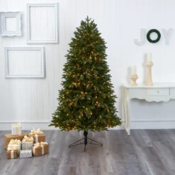 6.5' Oregon Fir Artificial Christmas Tree 16 6.5' Oregon Fir Artificial Christmas Tree -Cheap Artificial Trees Store artificial 65 oregon fir artificial christmas tree with 1350 warm white micro multifunction led lights with remote control instant connect technology and 1218 bendable br 117052