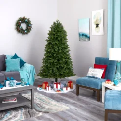 6.5' Oregon Fir Artificial Christmas Tree 15 6.5' Oregon Fir Artificial Christmas Tree -Cheap Artificial Trees Store artificial 65 oregon fir artificial christmas tree with 1350 warm white micro multifunction led lights with remote control instant connect technology and 1218 bendable br 167287