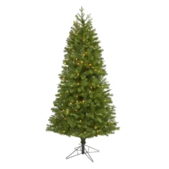 6.5' Vancouver Spruce Artificial Christmas Tree With 250 Warm White Lights And 803 Bendable Branches
