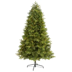 6.5β Washington Fir Artificial Christmas Tree With 400 Clear Lights And 1110 Bendable Branches