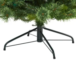 7’ Aberdeen Spruce Artificial Christmas Tree With 500 Clear LED Lights, Pine Cones And Red Berries -Cheap Artificial Trees Store artificial 7 aberdeen spruce artificial christmas tree with 500 clear led lights pine cones and red berries nearly natural 470049