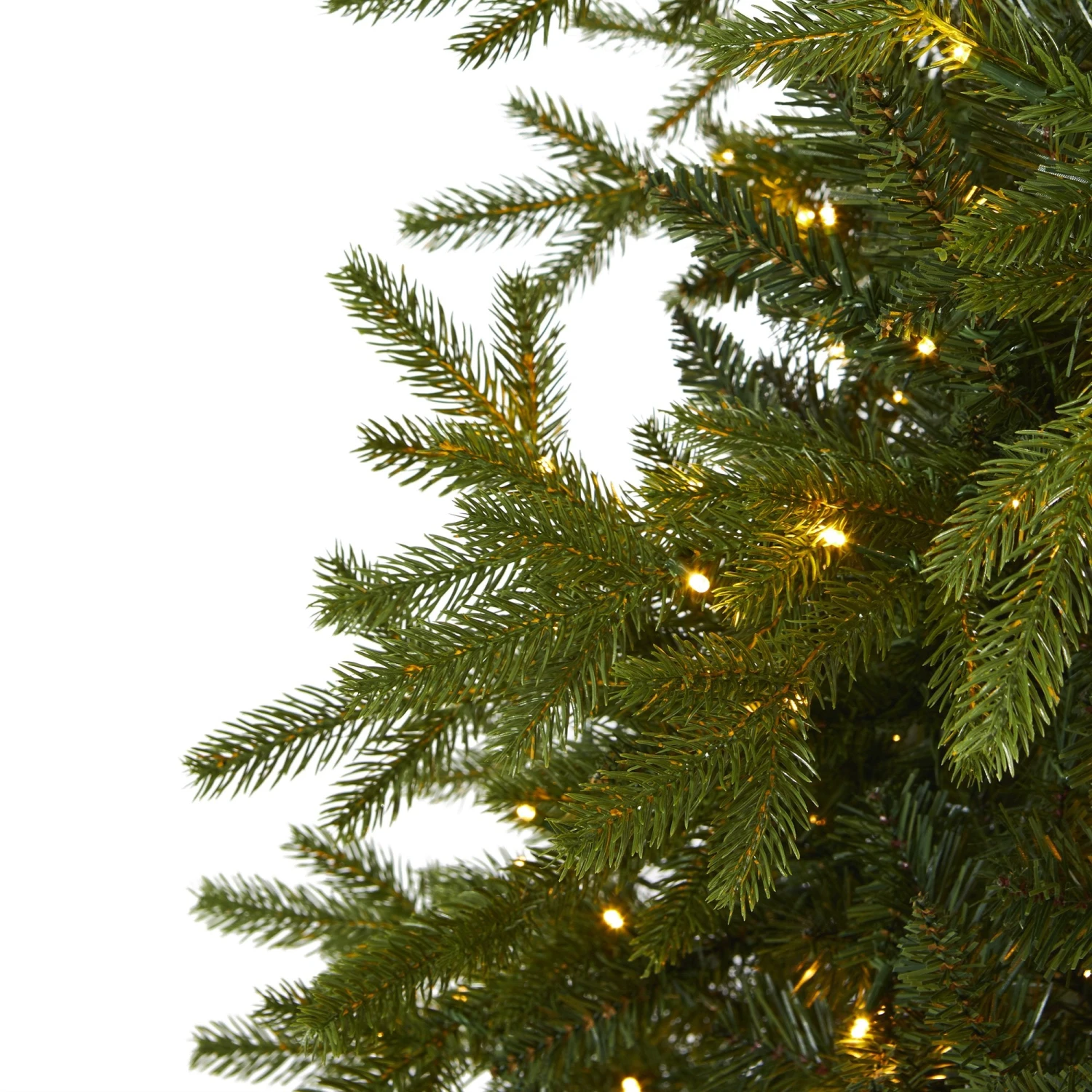 7’ Belgium Fir “Natural Look” Artificial Christmas Tree With 500 Clear LED Lights 3 7’ Belgium Fir “Natural Look” Artificial Christmas Tree With 500 Clear LED Lights - Image 3