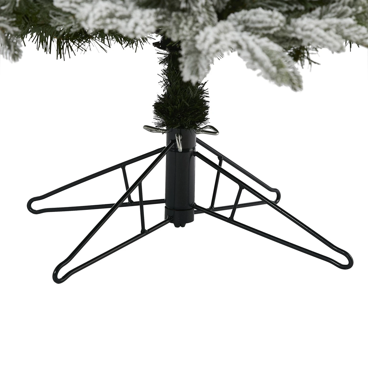 7' Flocked Colorado Mountain Fir Artificial Christmas Tree 5 7' Flocked Colorado Mountain Fir Artificial Christmas Tree - Image 5