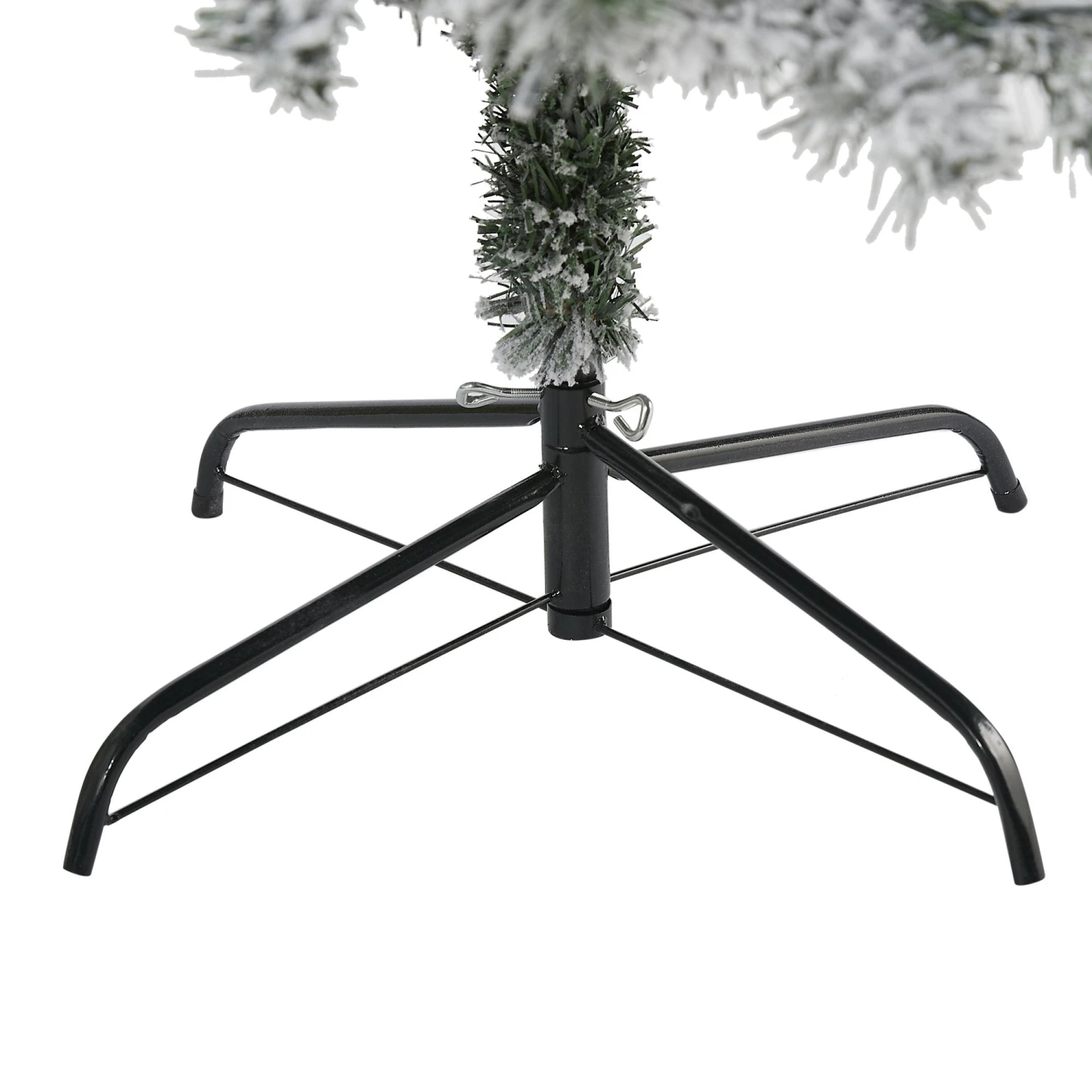 7' Flocked Rock Springs Spruce Artificial Christmas Tree With 800 Bendable Branches 4 7' Flocked Rock Springs Spruce Artificial Christmas Tree With 800 Bendable Branches - Image 4