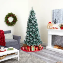 Frosted Tip British Columbia Mountain Pine Artificial Christmas Tree With 400 Clear Lights, Pine Cones And 882 Bendable Branches 19 Frosted Tip British Columbia Mountain Pine Artificial Christmas Tree With 400 Clear Lights, Pine Cones And 882 Bendable Branches -Cheap Artificial Trees Store artificial 7 frosted tip british columbia mountain pine artificial christmas tree with 400 clear lights pine cones and 882 bendable branches nearly natural 833534