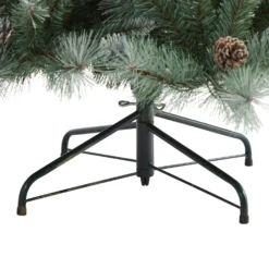 Frosted Tip British Columbia Mountain Pine Artificial Christmas Tree With 400 Clear Lights, Pine Cones And 882 Bendable Branches 15 Frosted Tip British Columbia Mountain Pine Artificial Christmas Tree With 400 Clear Lights, Pine Cones And 882 Bendable Branches -Cheap Artificial Trees Store artificial 7 frosted tip british columbia mountain pine artificial christmas tree with 400 clear lights pine nearly natural 810712