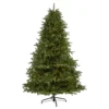 7’ South Carolina Spruce Artificial Christmas Tree With 500 White Warm Lights And 2644 Bendable Branches
