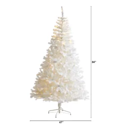 Cheap Artificial Trees Store -Cheap Artificial Trees Store artificial 7 white artificial christmas tree with 1000 bendable branches and 350 clear led lights nearly natural 816481