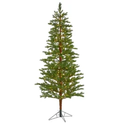 7.5' Fairbanks Fir Artificial Christmas Tree With 350 Clear Warm