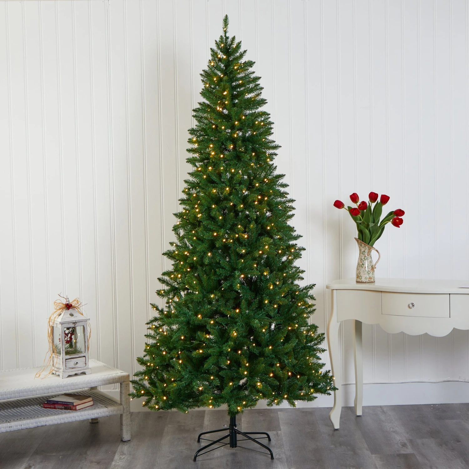 7.5’ Green Valley Fir Artificial Christmas Tree With 500 Clear LED Lights 7 7.5’ Green Valley Fir Artificial Christmas Tree With 500 Clear LED Lights - Image 7