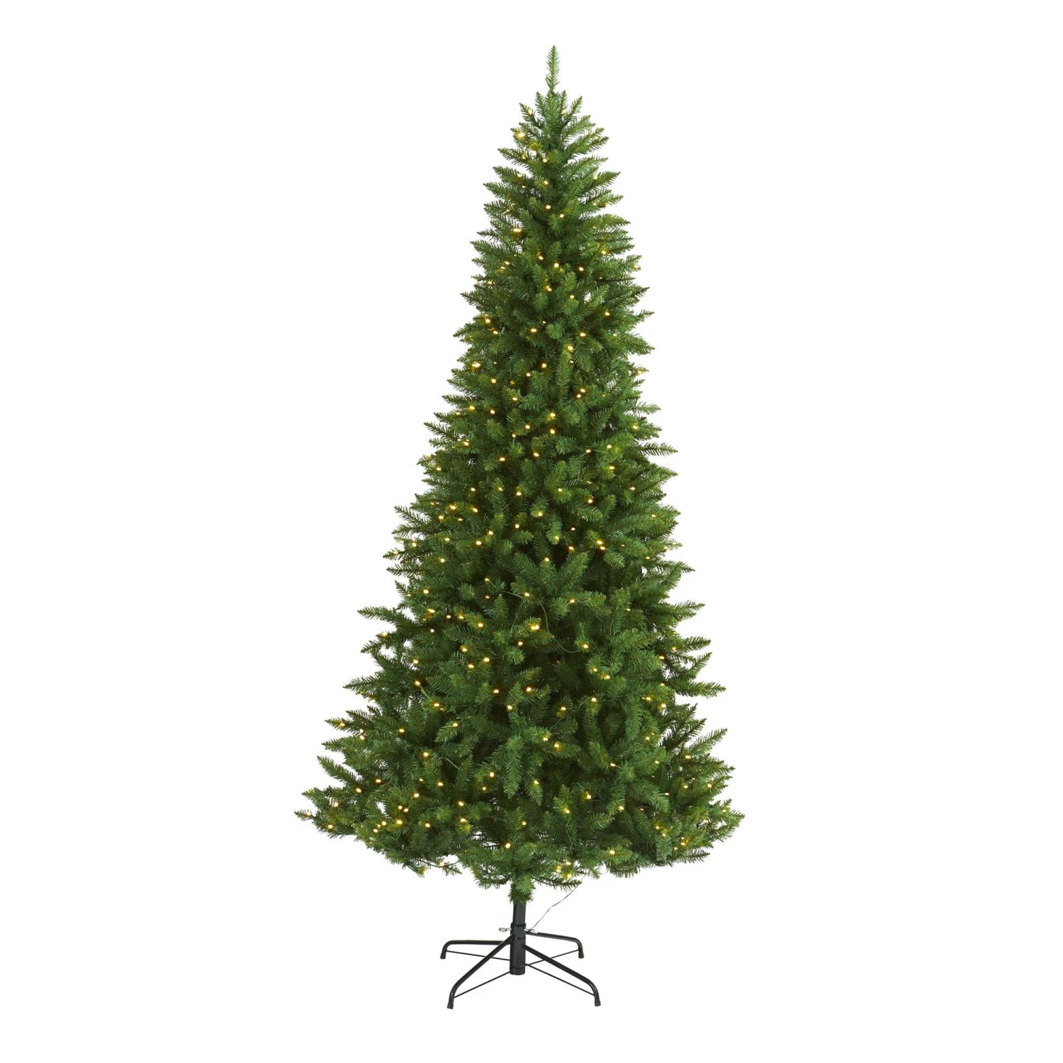 7.5’ Green Valley Fir Artificial Christmas Tree With 500 Clear LED Lights 1 7.5’ Green Valley Fir Artificial Christmas Tree With 500 Clear LED Lights