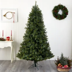 7.5' Majestic Multi-Pine Christmas Tree W/Clear Lights 14 7.5' Majestic Multi-Pine Christmas Tree W/Clear Lights -Cheap Artificial Trees Store artificial 75 majestic multi pine christmas tree wclear lights nearly natural 686120 scaled