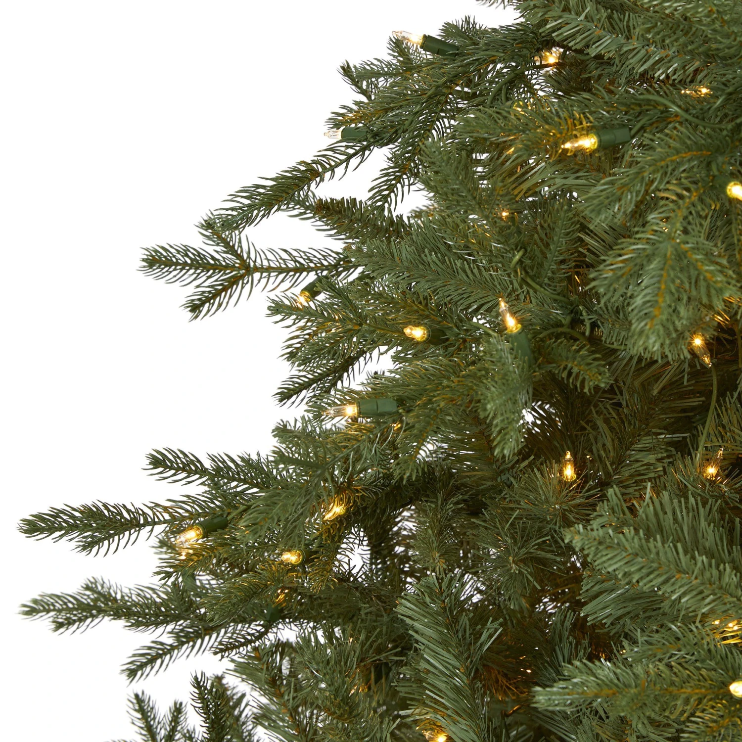 7.5' New Hampshire Spruce Artificial Christmas Tree With 650 Warm White Lights And 1462 Bendable Branches 3 7.5' New Hampshire Spruce Artificial Christmas Tree With 650 Warm White Lights And 1462 Bendable Branches - Image 3