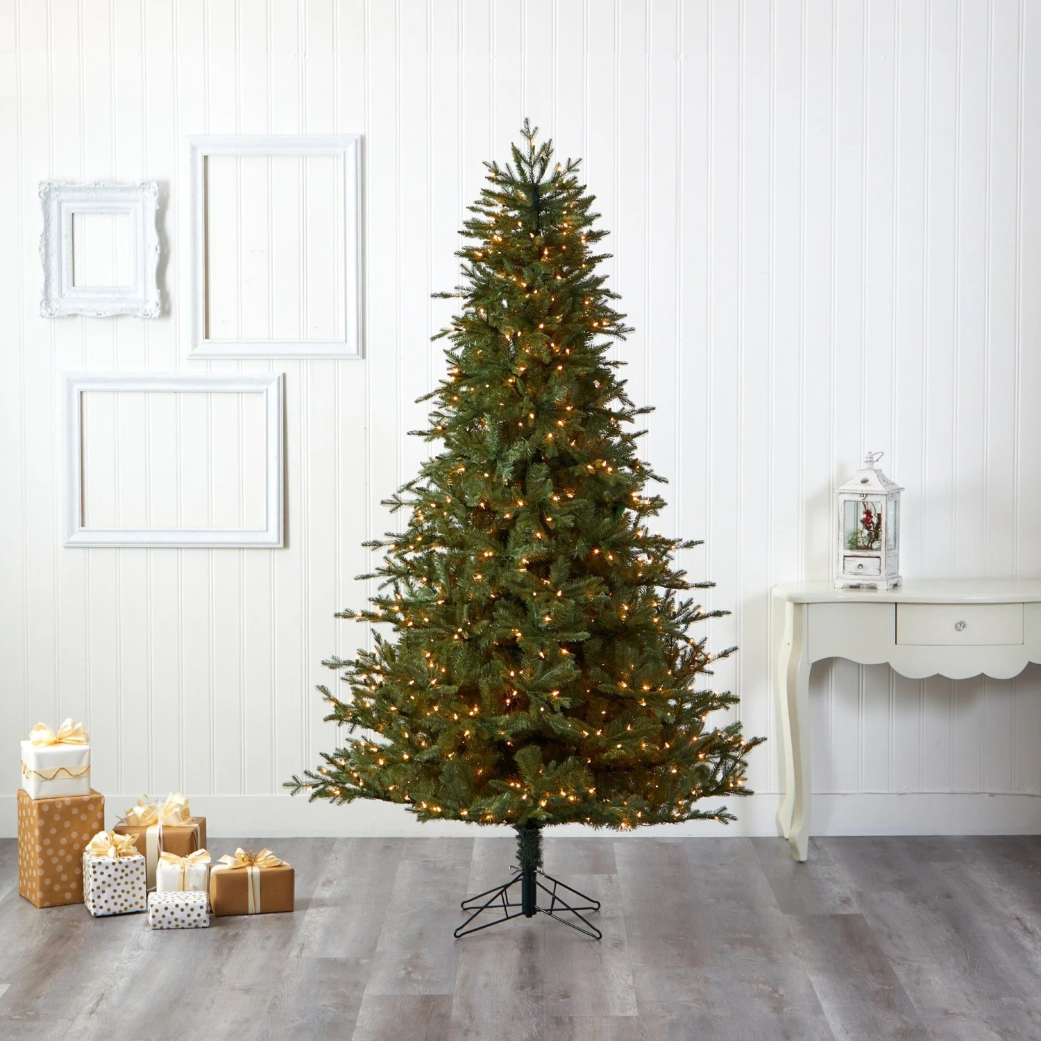 7.5' New Hampshire Spruce Artificial Christmas Tree With 650 Warm White Lights And 1462 Bendable Branches 5 7.5' New Hampshire Spruce Artificial Christmas Tree With 650 Warm White Lights And 1462 Bendable Branches - Image 5