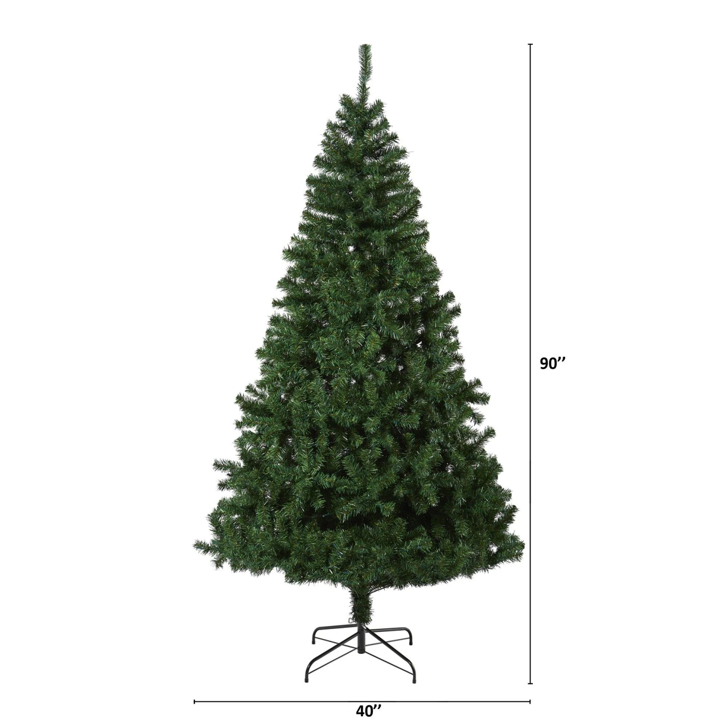 7.5' Northern Tip Pine Artificial Christmas Tree With 400 Clear LED Lights 2 7.5' Northern Tip Pine Artificial Christmas Tree With 400 Clear LED Lights - Image 2