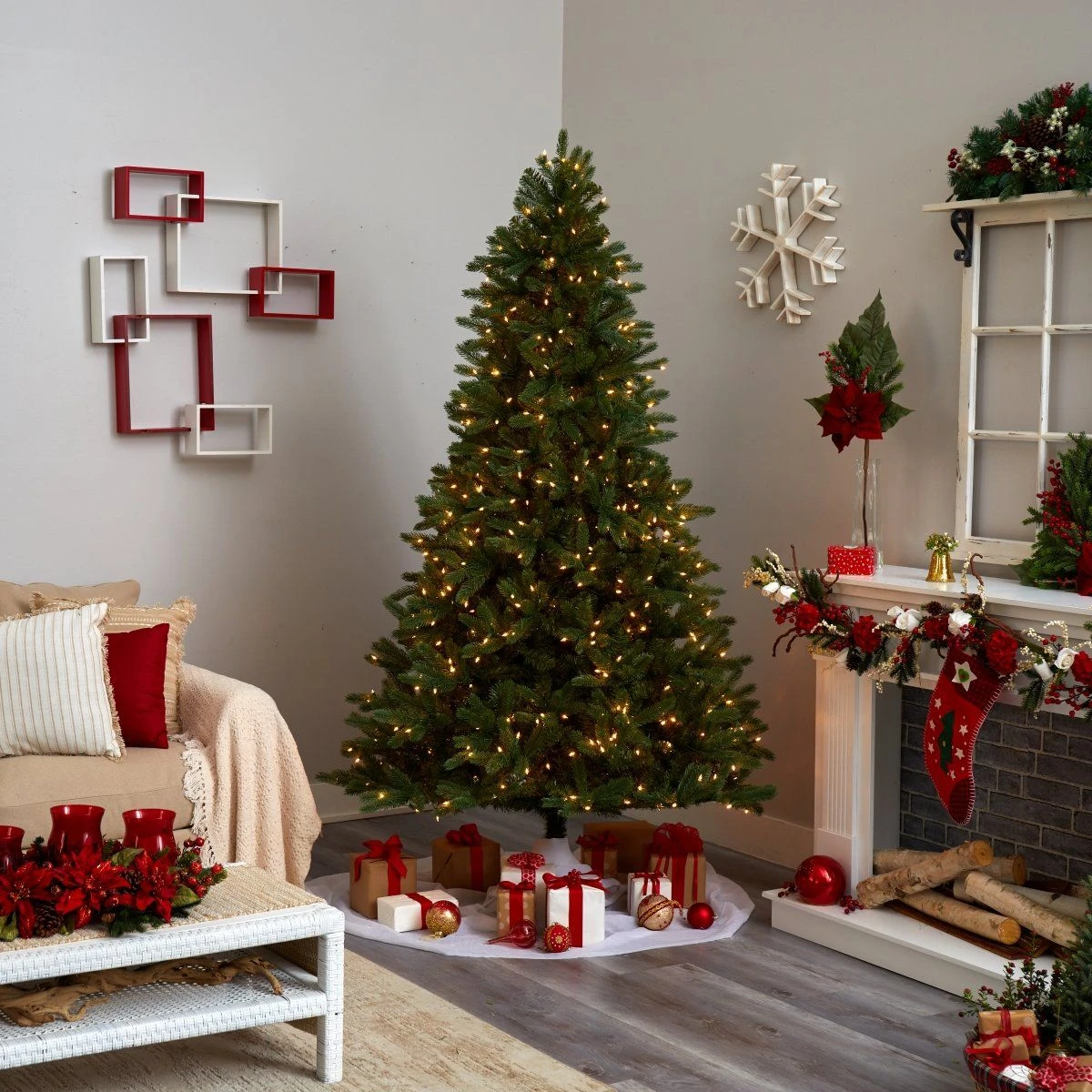 7.5’ Rembrandt Christmas Tree W/Clear Lights 8 7.5’ Rembrandt Christmas Tree W/Clear Lights - Image 8