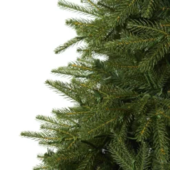 7.5’ Vancouver Fir “Natural Look” Artificial Christmas Tree With 600 Clear LED Lights And 2942 Bendable Branches -Cheap Artificial Trees Store artificial 75 vancouver fir natural look artificial christmas tree with 600 clear led lights and 2942 benda nearly natural 462536