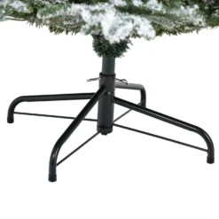 8’ Flocked North Carolina Fir Artificial Christmas Tree With 650 Warm White Lights And 2593 Branches -Cheap Artificial Trees Store artificial 8 flocked north carolina fir artificial christmas tree with 650 warm white lights and 2593 branches nearly natural 161815