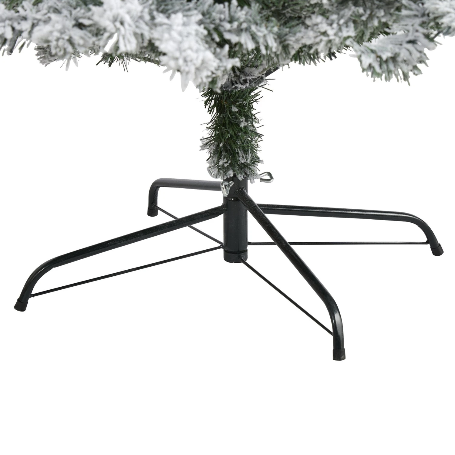 8' Flocked Rock Springs Spruce Artificial Christmas Tree 4 8' Flocked Rock Springs Spruce Artificial Christmas Tree - Image 4