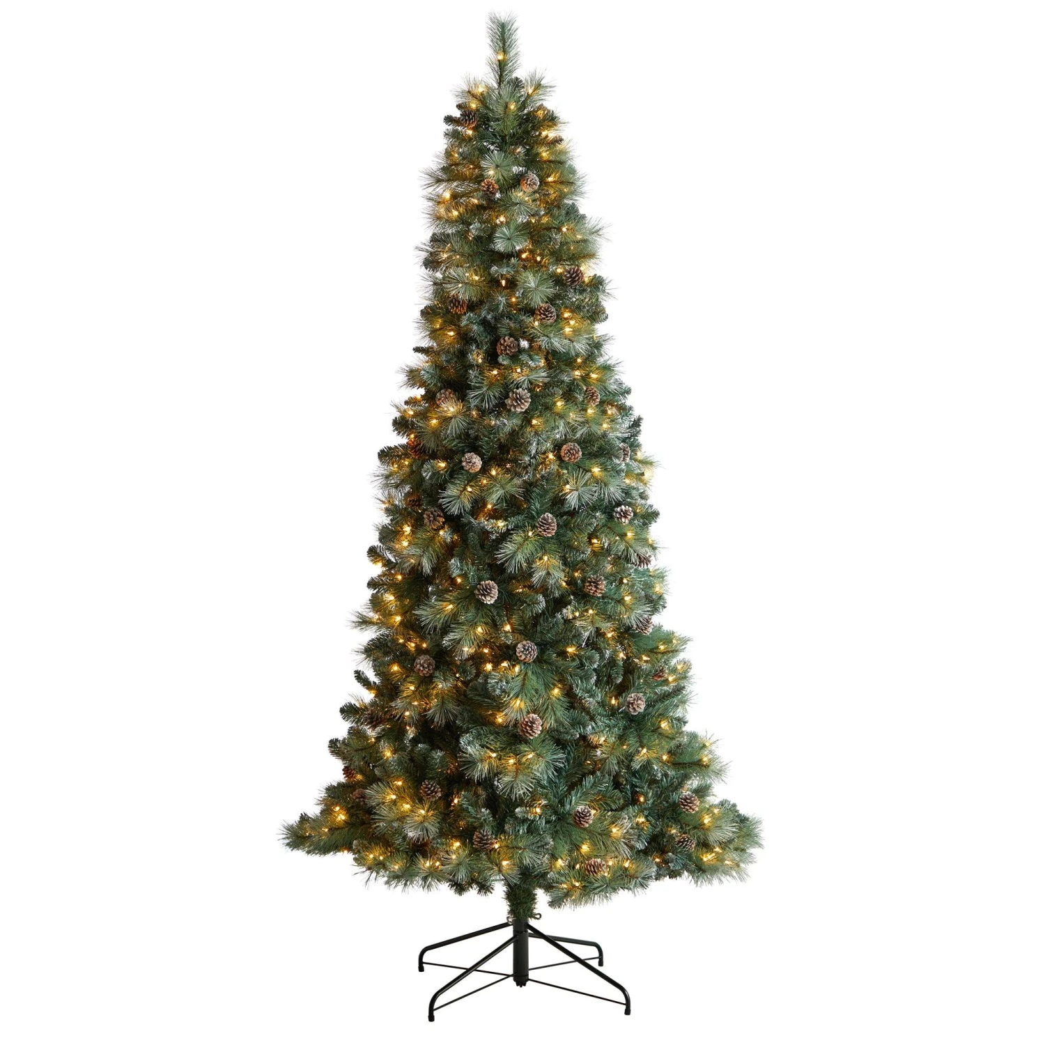 8’ Frosted Tip British Columbia Mountain Pine Artificial Christmas Tree 1 8’ Frosted Tip British Columbia Mountain Pine Artificial Christmas Tree