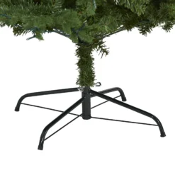 8' Vermont Fir Artificial Christmas Tree With 450 Clear LED Lights -Cheap Artificial Trees Store artificial 8 vermont fir artificial christmas tree with 450 clear led lights nearly natural 325127