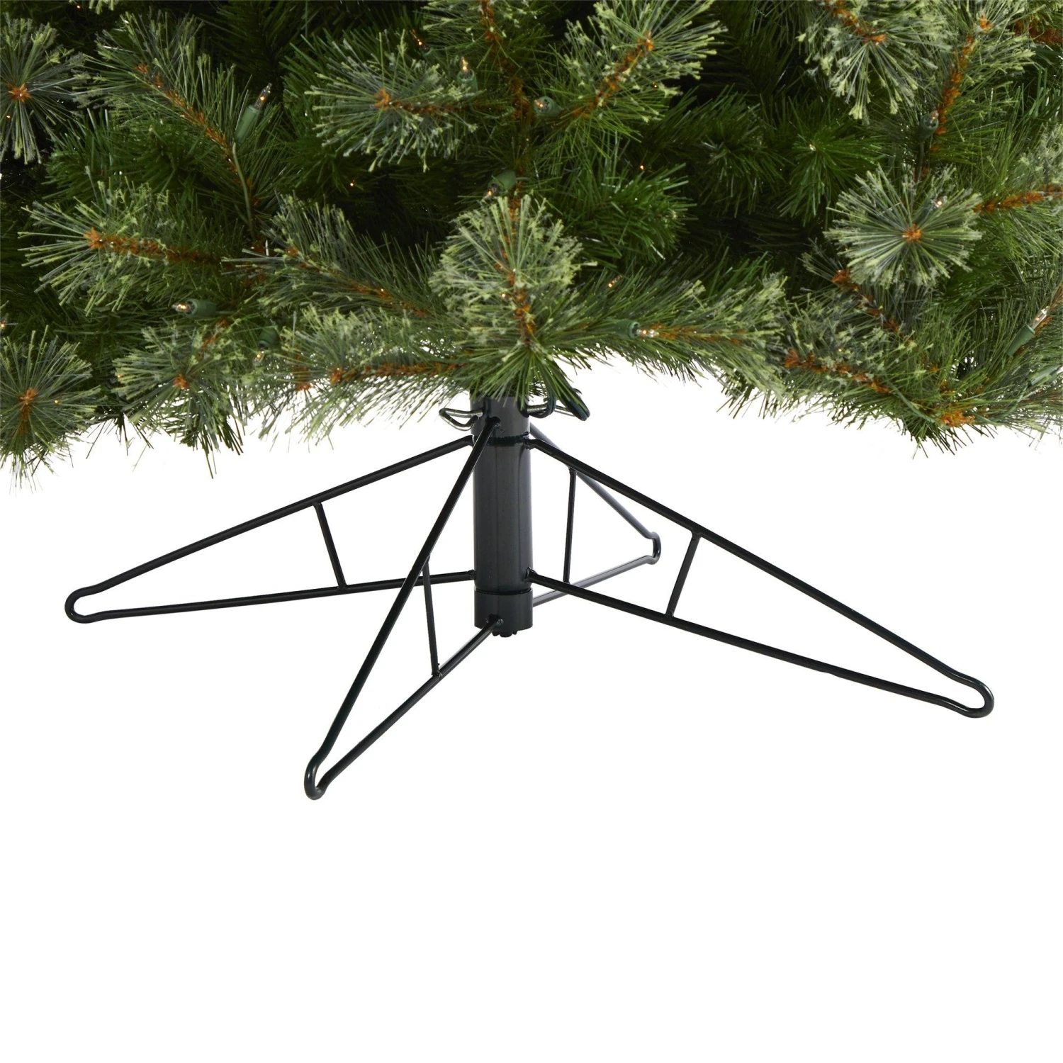 9' Cashmere Slim Artificial Christmas Tree With 550 Warm White Lights And 1308 Bendable Branches 6 9' Cashmere Slim Artificial Christmas Tree With 550 Warm White Lights And 1308 Bendable Branches - Image 6