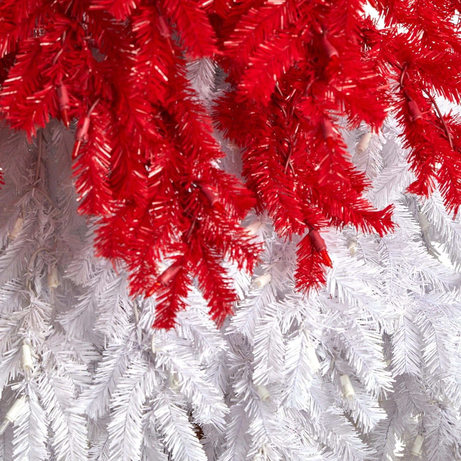 9’ Holiday Red Santa’s Hat Christmas Tree With 600 LED Lights And 1992 Bendable Branches 5 9’ Holiday Red Santa’s Hat Christmas Tree With 600 LED Lights And 1992 Bendable Branches - Image 5