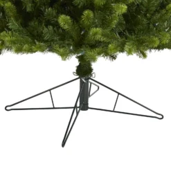 9' Slim Virginia Spruce Artificial Christmas Tree -Cheap Artificial Trees Store artificial 9 slim virginia spruce artificial christmas tree with 750 warm white multifunction led lights wit nearly natural 190290