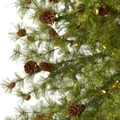 9' Wyoming Alpine Artificial Christmas Tree With 300 Clear (multifunction) LED Lights And Pine Cones On Natural Trunk 10 9' Wyoming Alpine Artificial Christmas Tree With 300 Clear (multifunction) LED Lights And Pine Cones On Natural Trunk -Cheap Artificial Trees Store artificial 9 wyoming alpine artificial christmas tree with 300 clear multifunction led lights and pine cones nearly natural 798991